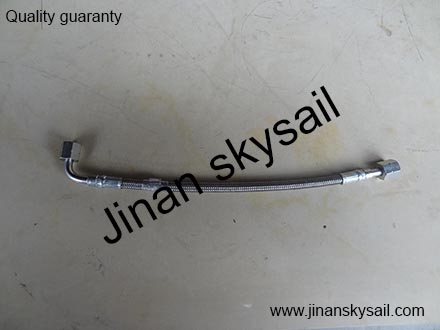 10T01-27523 Compressor oil flexible pipe Higer KLQ6856
