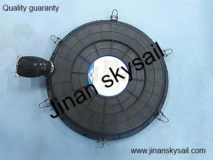 11VBK-09525 Air filter with rubber housing cover Higer KLQ6119