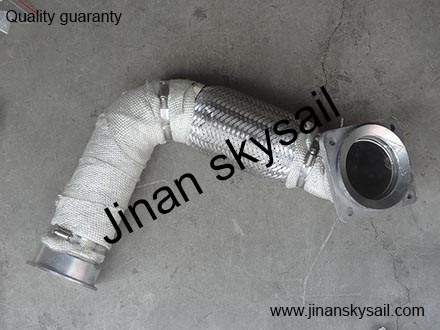 12K57-03010 Muffler air intake pipe assembly Higer KLQ6896
