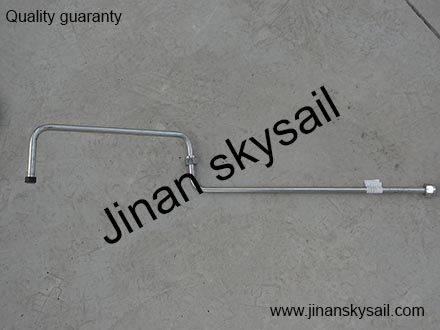 10KR2-27521 Air compressor water inlet pipe Higer KLQ6856