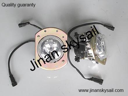 37VC1-11130-AMP-A1 Front head lamp far light with small light Higer KLQ6125