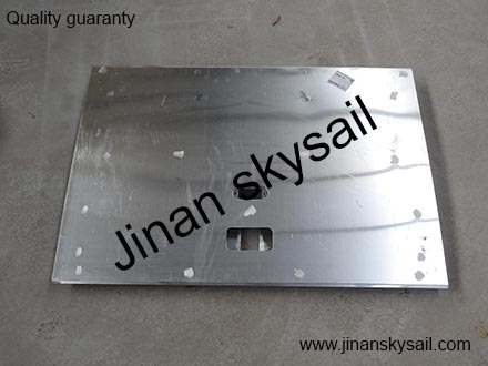 55KA1-07400-AT1 Left second bagage trunk door Higer KLQ6856