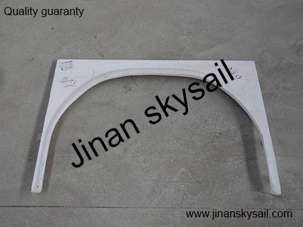 54HA1-07500B Right rear wheel fender board Higer KLQ6856