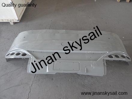 53VN1-00000F 53VN1-02000 Frame with panel and front bumper assembly Higer KLQ6125
