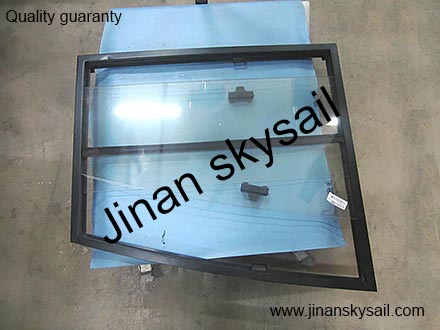 55HA1-03101A Driver's lower window Higer KLQ6796 KLQ6856