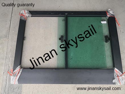 55TA2-03201-A Left upper 1st glass Higer KLQ6108