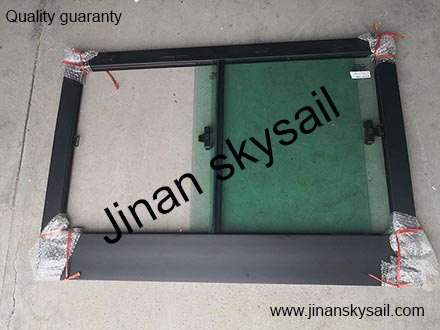 55TA2-03205-A Left upper 3rd glass Higer KLQ6108
