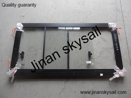 54QA1-03113A Right first lower sliding window glass Higer KLQ6856