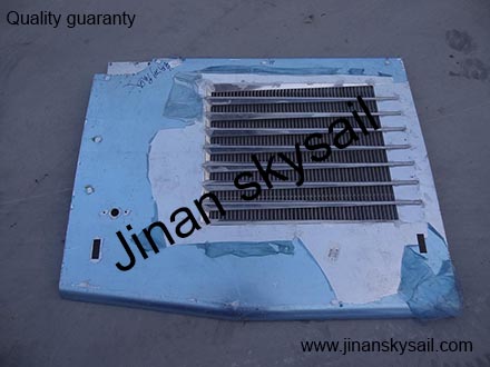54U01-07700-B1 Right Alluminium radiator door Higer KLQ6119