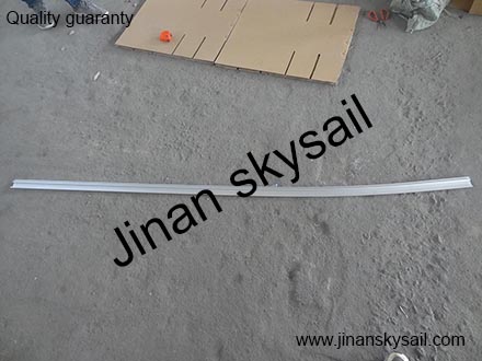 61V02-00034 Front door alluminium panel trim Higer KLQ6119