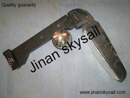 82MA1-02110 left rear view arm and mirror assembly Higer KLQ6108