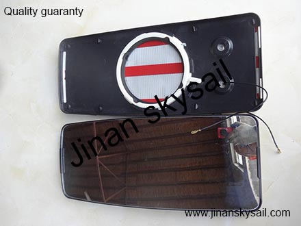 82HA1-02100-B01001 Rear view mirror glass Higer KLQ6796 KLQ6856
