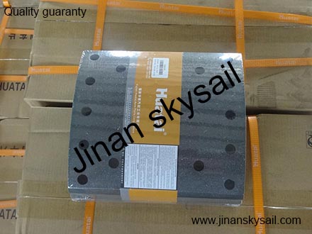 3502N12-105 Rear brake lining Higer KLQ6119